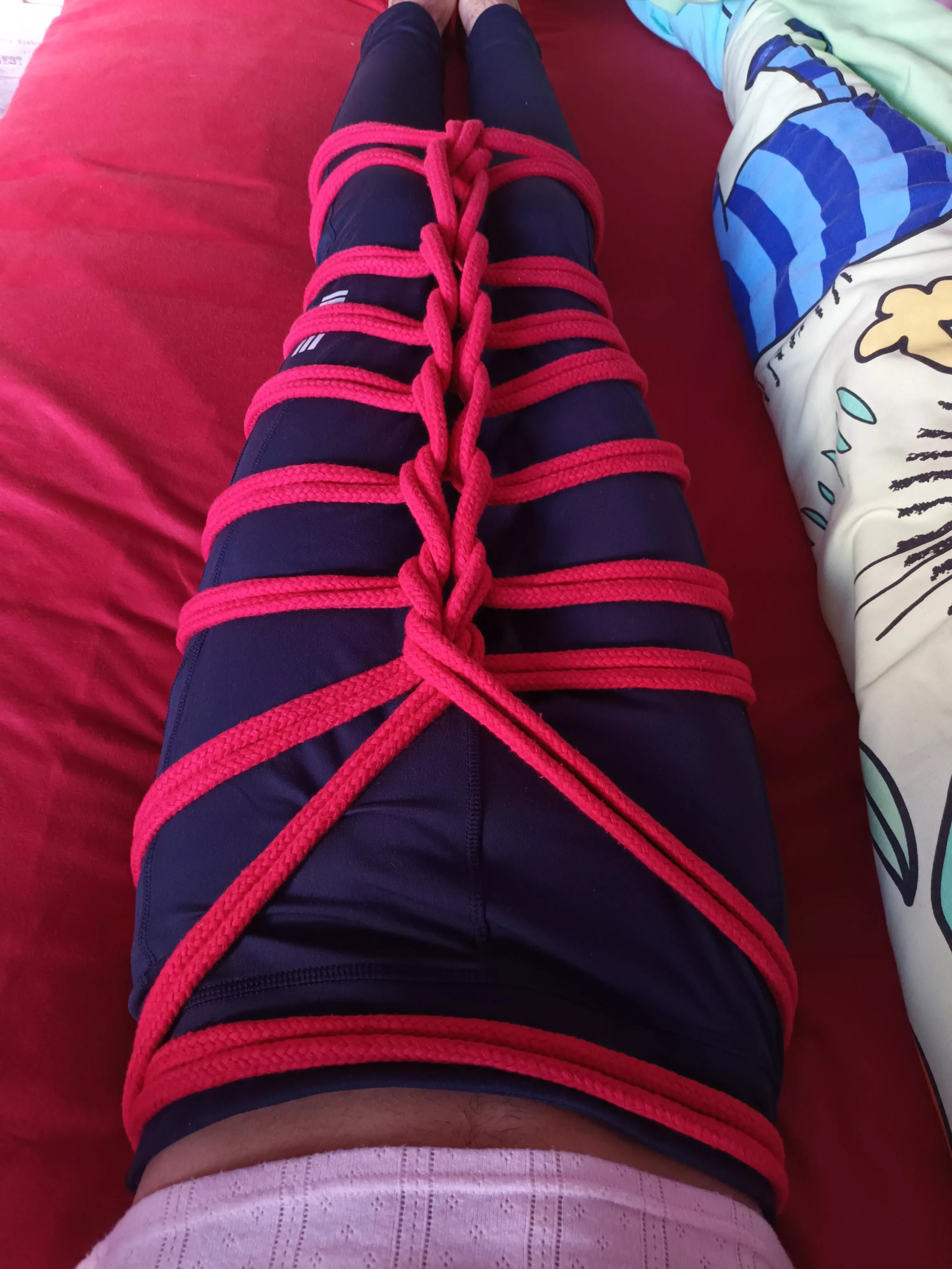 Second attempt at a mermaid tie on myself posted by Curious_Nightmare