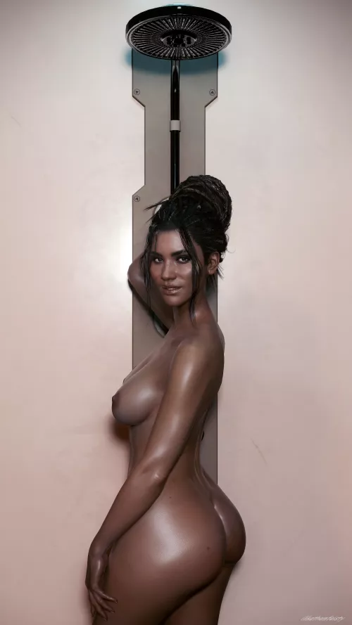 shower time by ilikethemfeisty