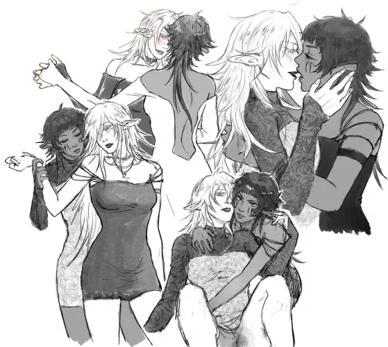 so much love for my girls on the last post so here's more of them [Original] by zhaleys
