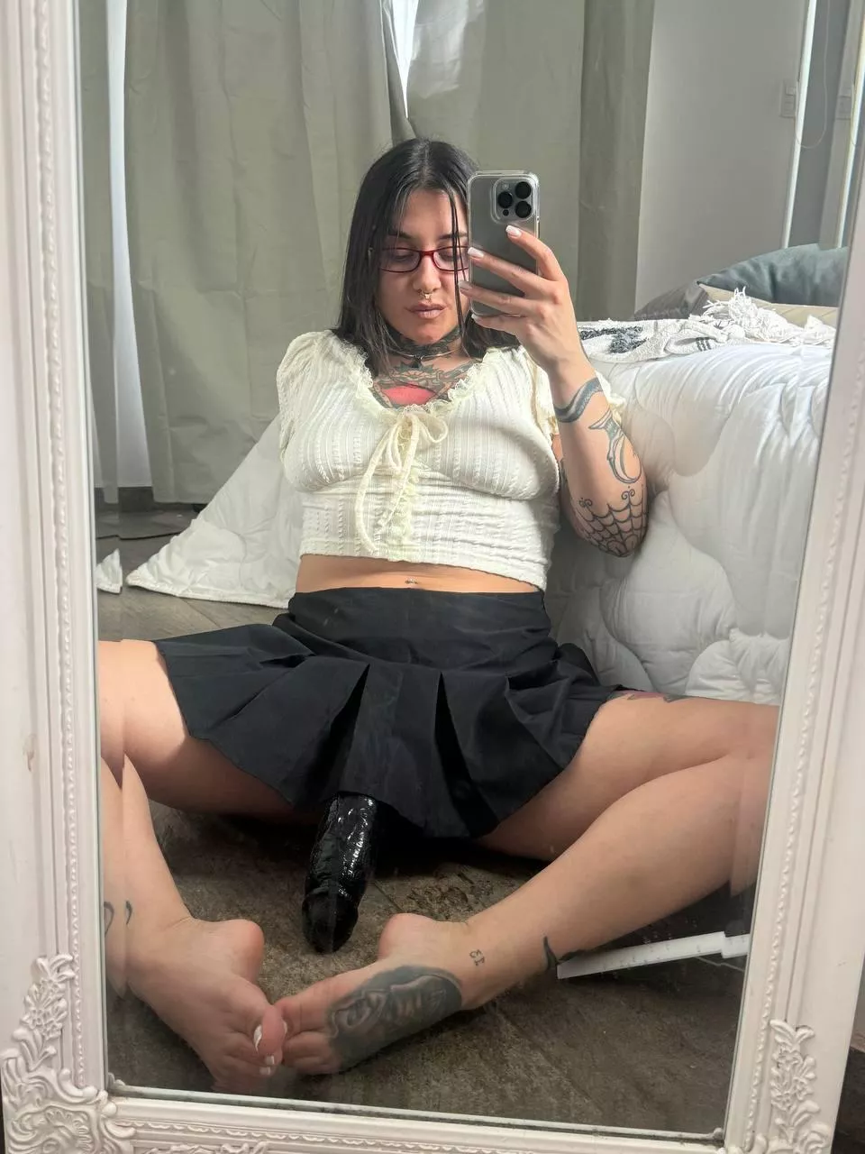 Sorry my cock doesn't fit in my panties can we put it in your throat? posted by South-Ad2227