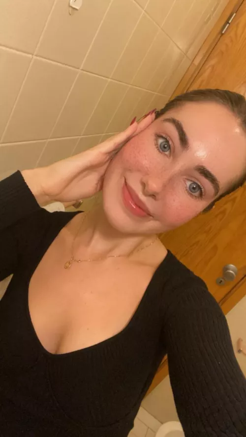 You just found a very sexy blonde :) by Haunting-Face-5922