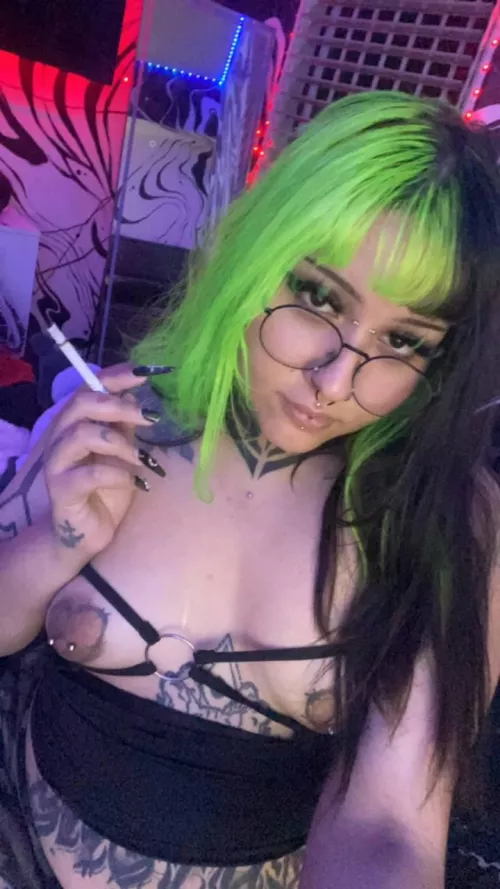 Can you suck them while a smoke?  by C0ffinkittyy