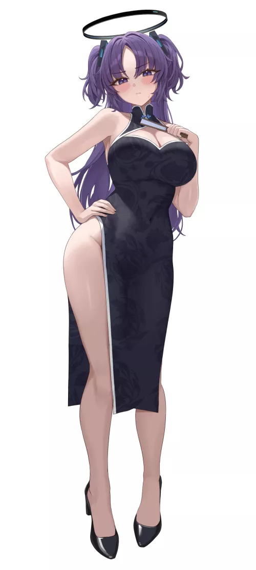 China Dress Yuuka [Blue Archive] by CheetahSperm18