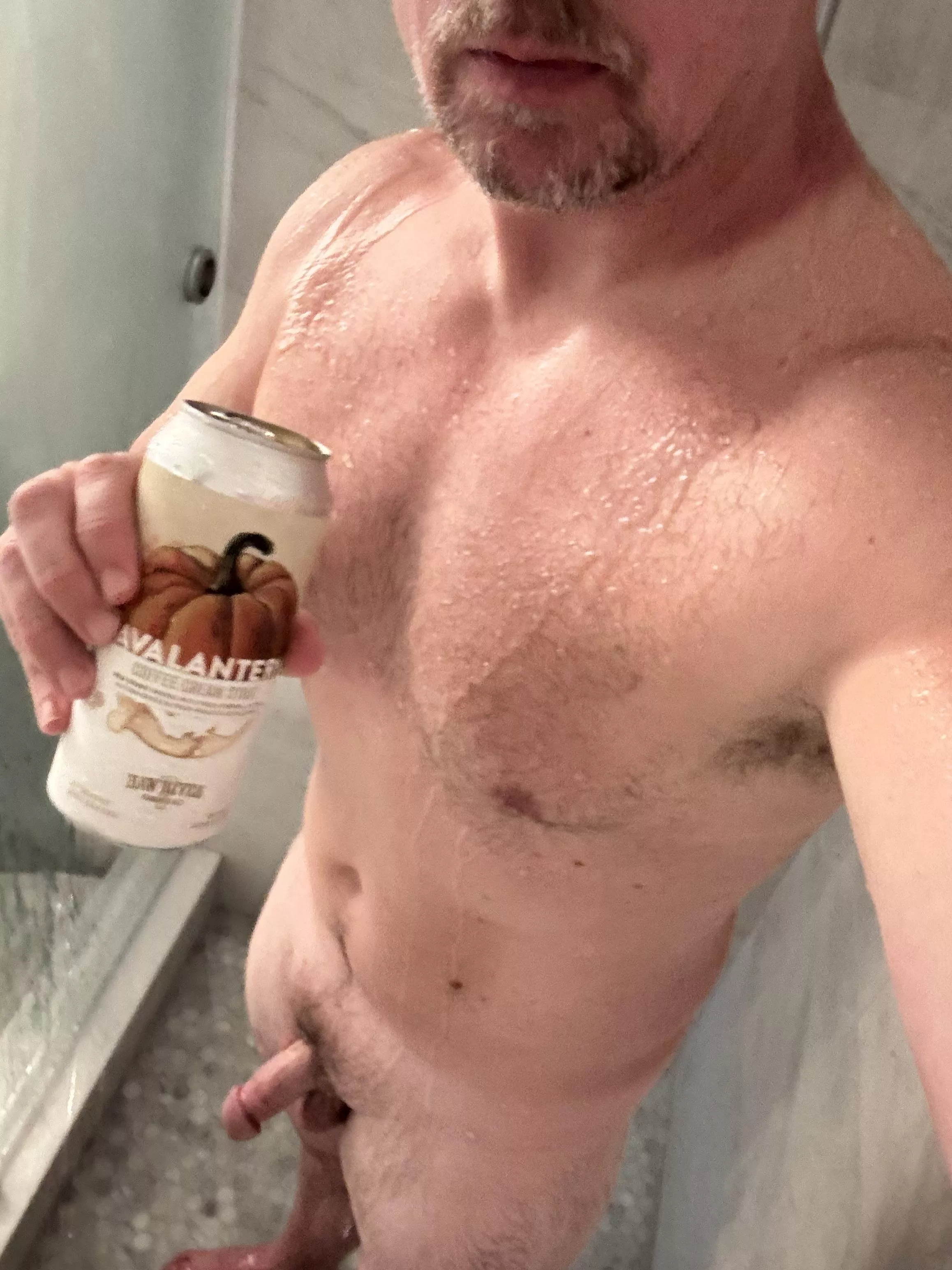 Christening by new shower with a tasty seasonal shower beer! posted by Dont_Skip_Leg_Day