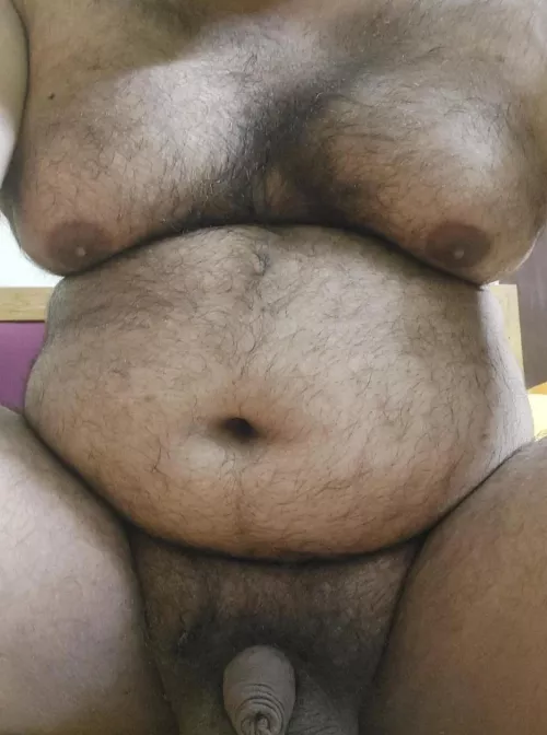 Chubby Brown Bear..Need to have my nipples sucked long and hard by Icy_Notice_9038