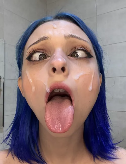 does my ahegao look stupid or hot by SirenaLoverrr