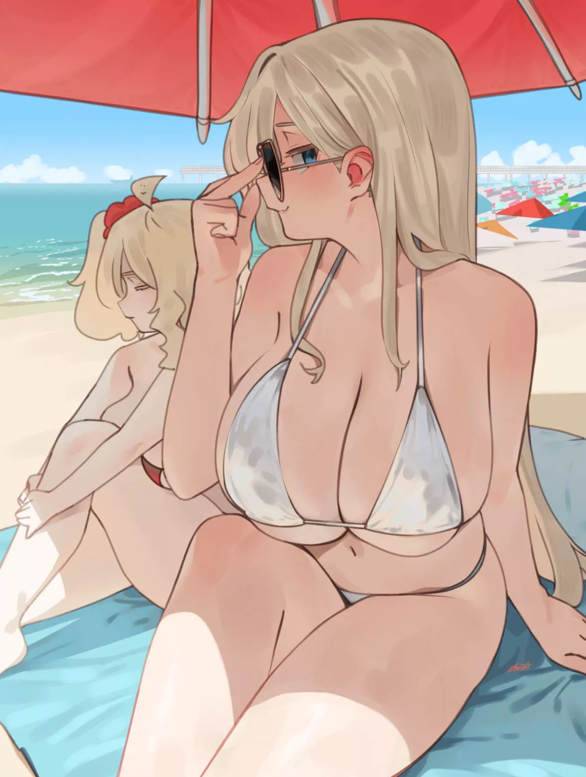 [F4M] - Your shy little girlfriend is always hesitant to be affectionate with you. Her Mom not so much… posted by FloralUniversal