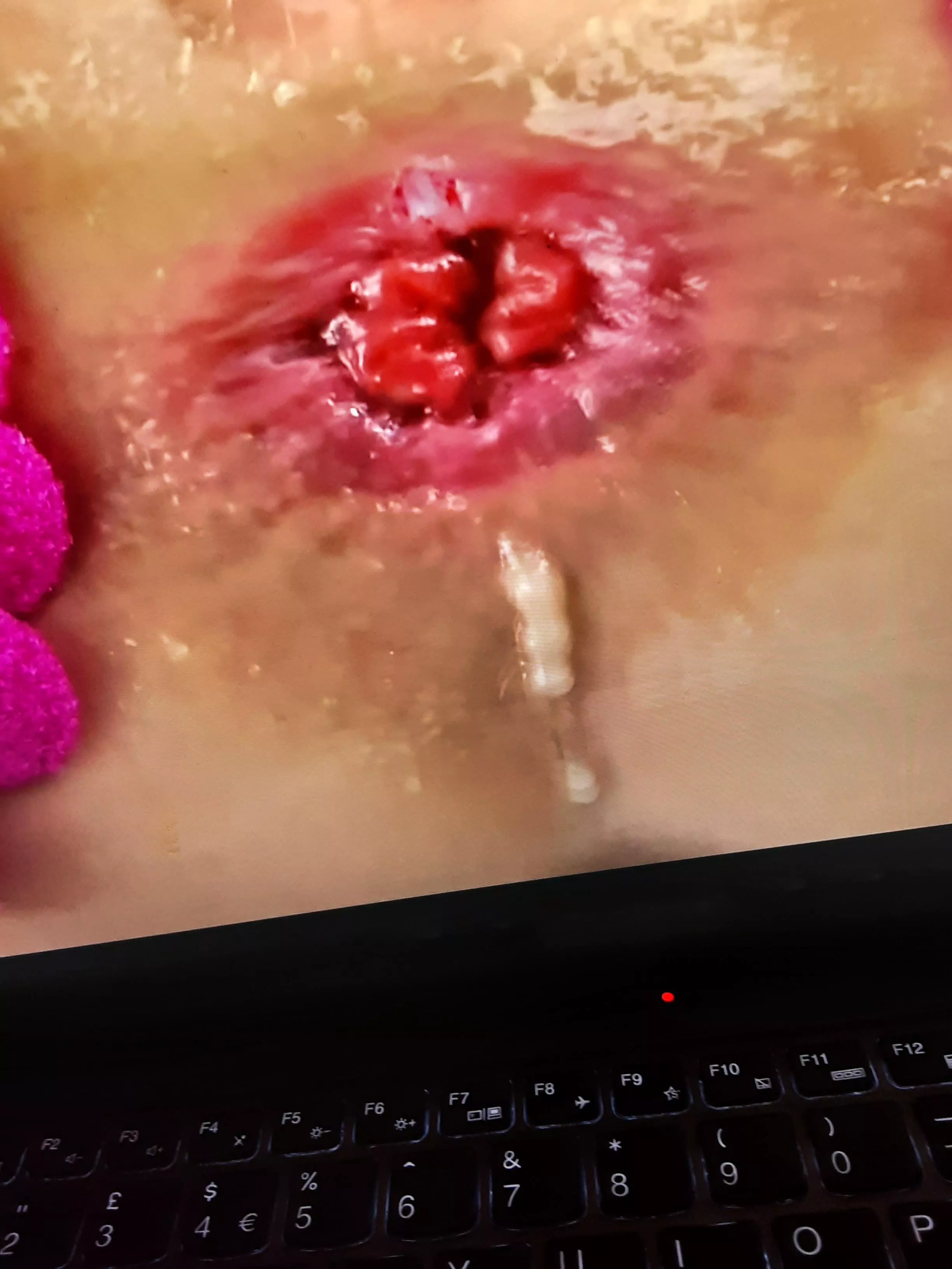 Fagh bebi you only went and ripped my asshole.... posted by 4etro