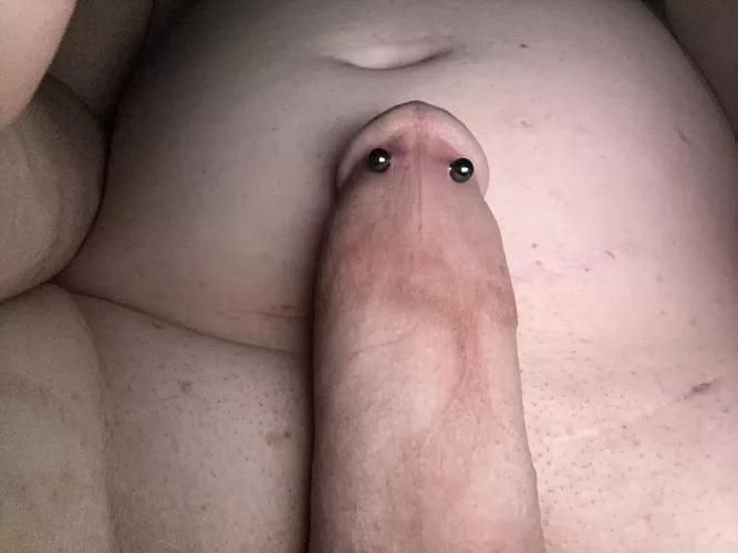 First frenum piercing 18 oct 24  by troubleENDER01