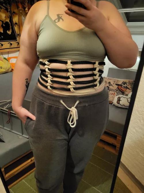 First time combining two ropes. Love the result  by Gullible_Decision_54