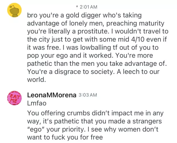 I didn’t even read all that at first, gold digger is a compliment I’ll accept 🤣 by LeonaMMorena