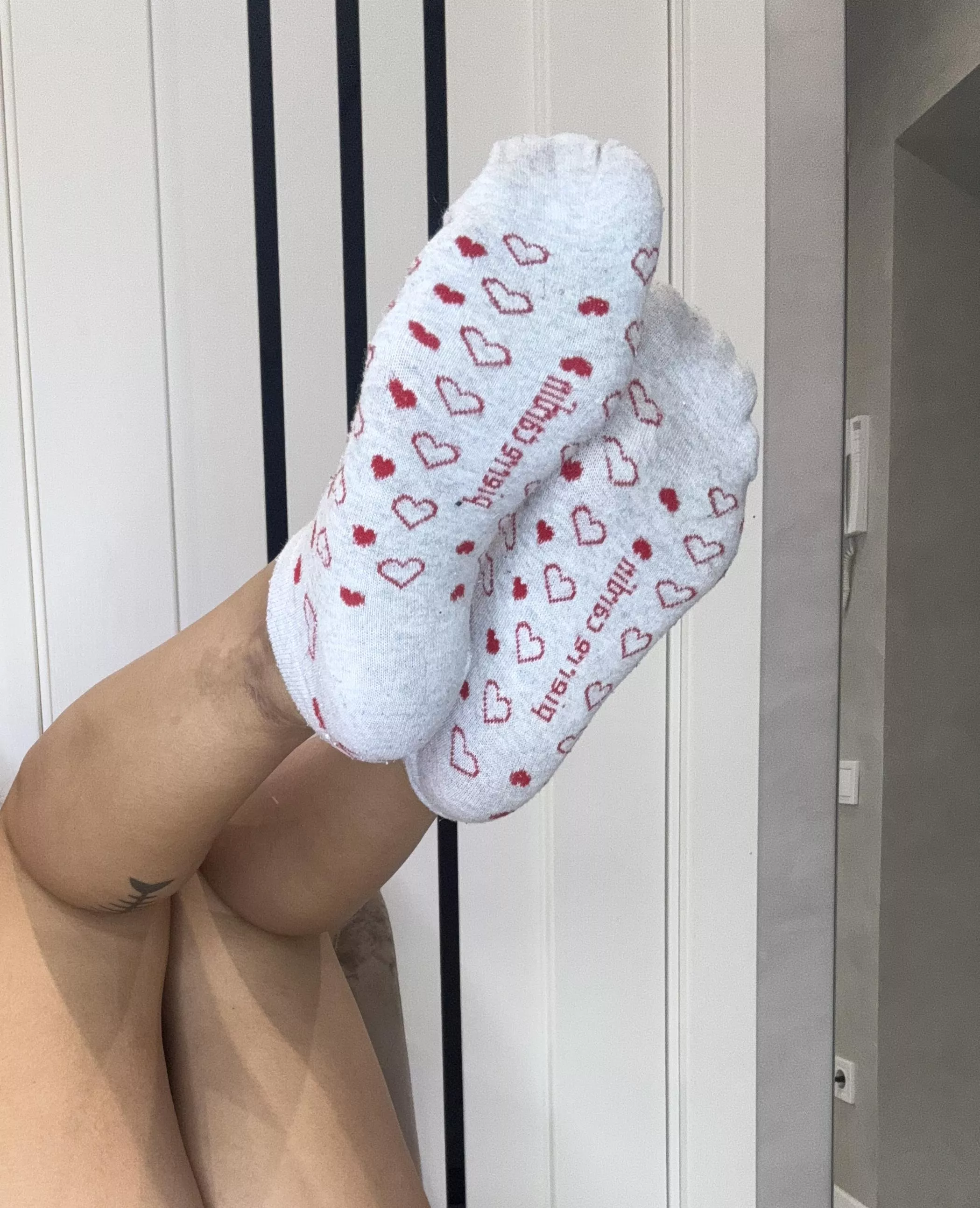 I hope my socks make you happy posted by AzureFreedom