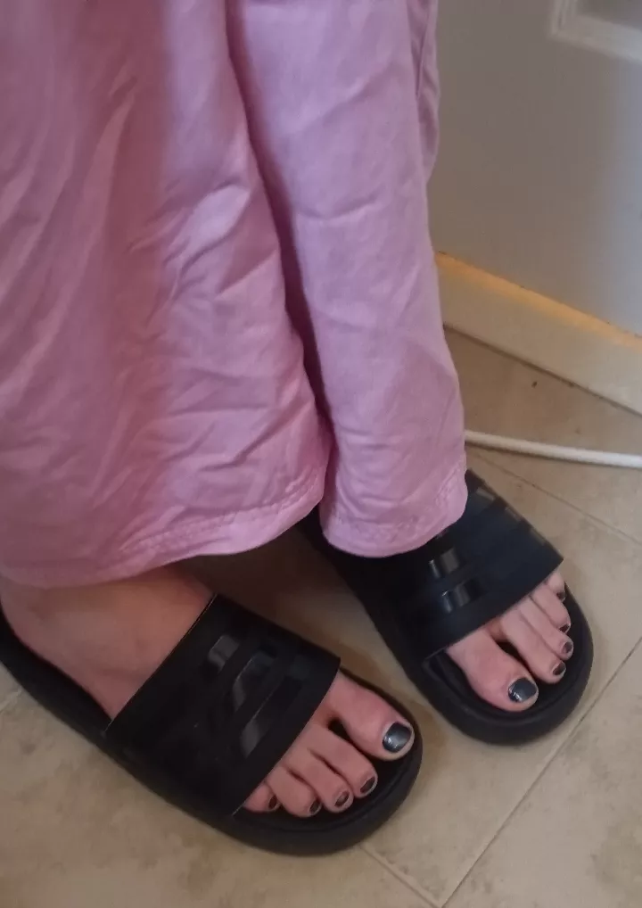 I love my platform slides! posted by Inevitable_Award2499