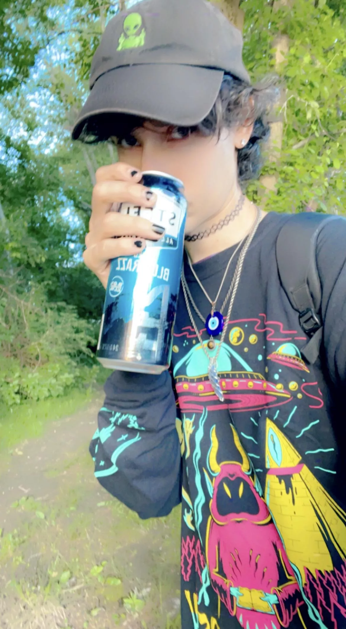 Into the forest  posted by TheStrayAlien