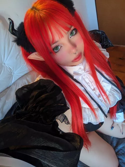 Rizu Kyun wants to chill while waiting for you.. by babygirlkittenxo by babygirlkittenxo