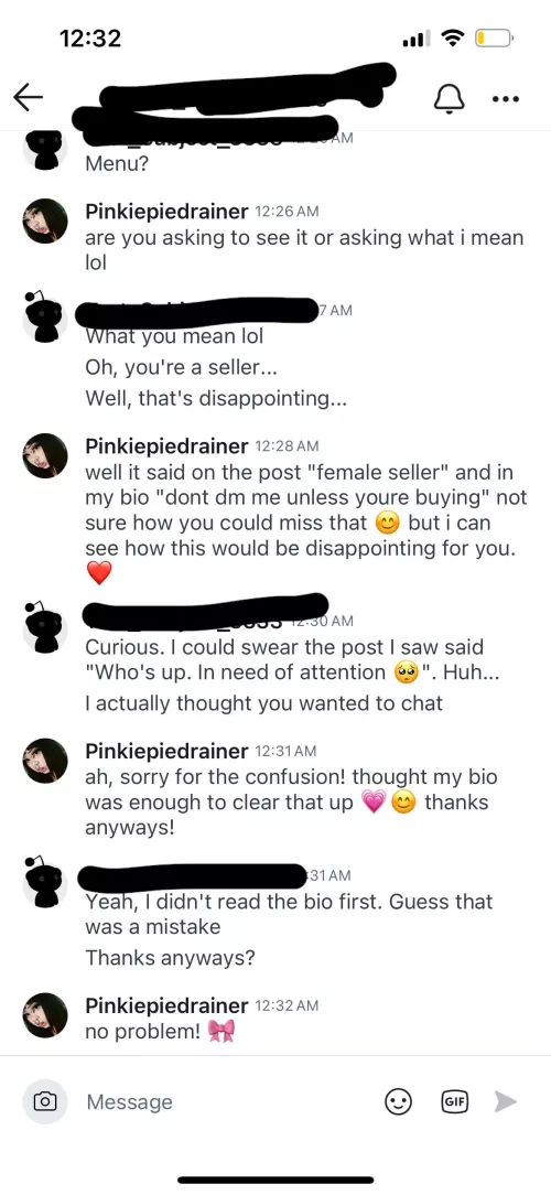 selective reading at its finest 🤌 by Pinkiepiedrainer