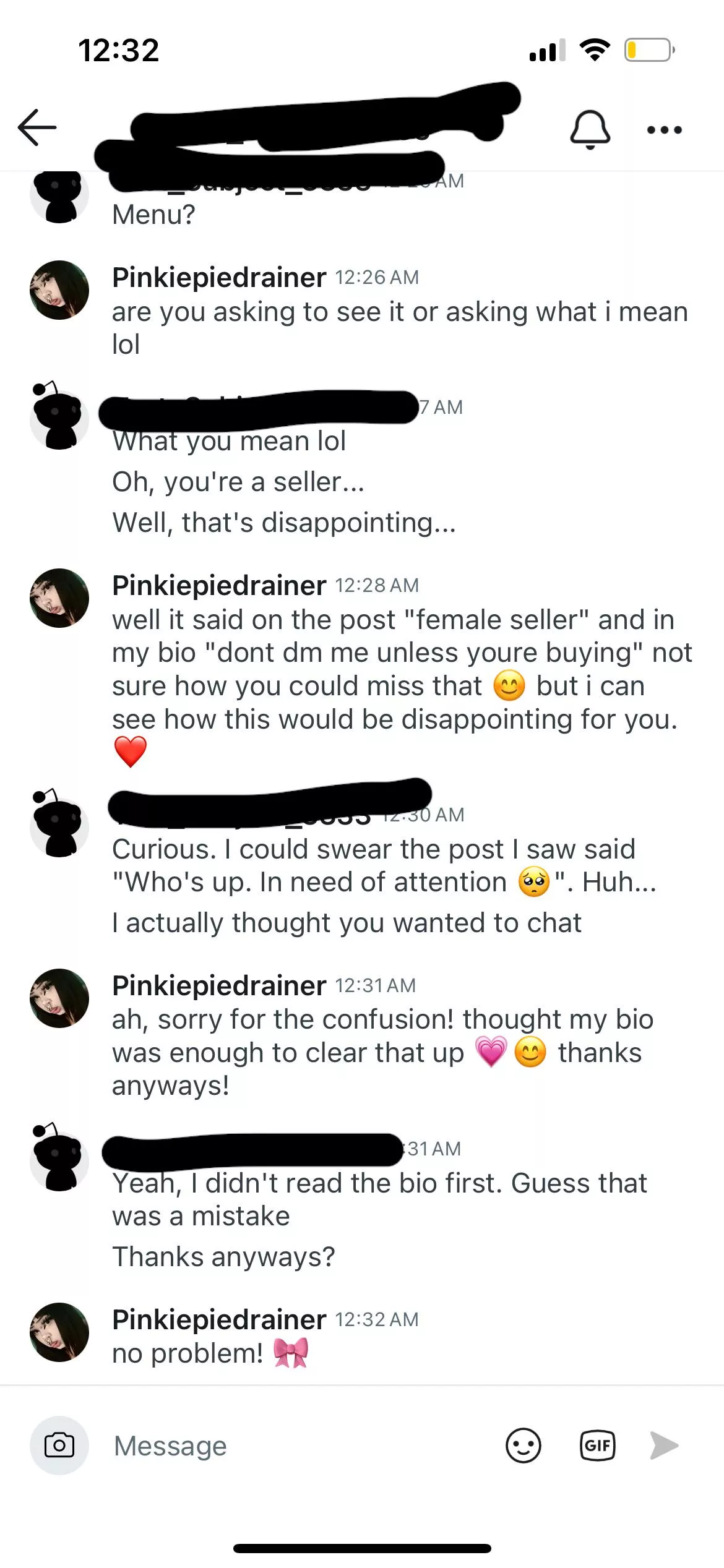 selective reading at its finest 🤌 posted by Pinkiepiedrainer