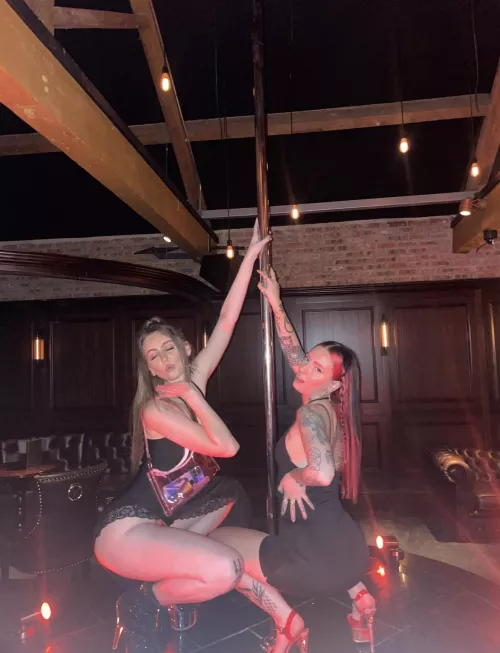 The only thing better than 1 slut in heels is 2 sluts in heels  by CherryAndThrobbie