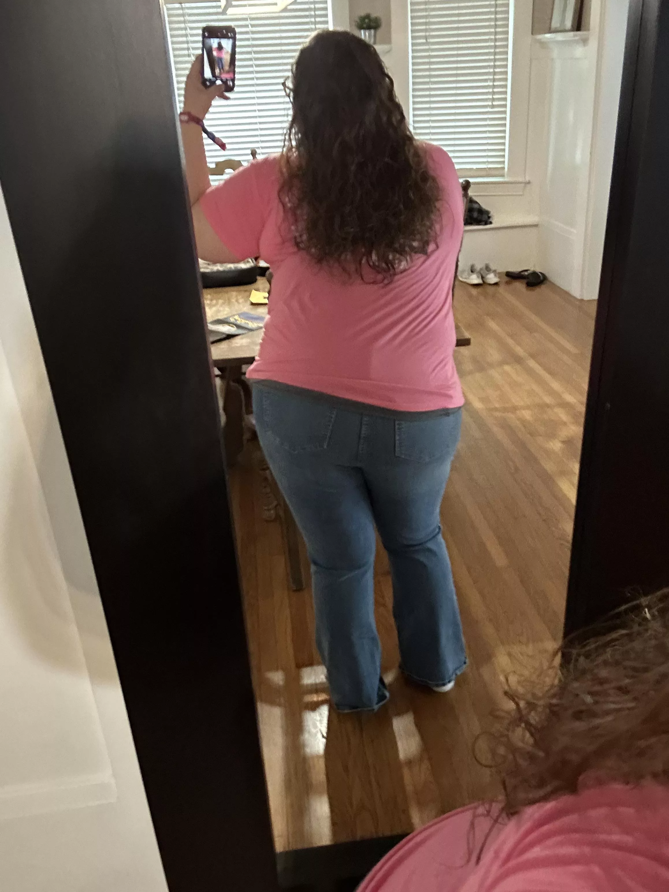 The view you’ll have as you are always a step behind me  posted by Boujieprincess