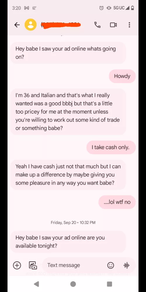 THIS is why I don't delete texts by Bamlowmom