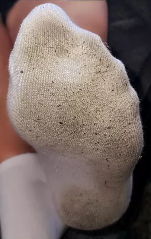 Who would like to sniff my pretty socks ? by misskatefeet