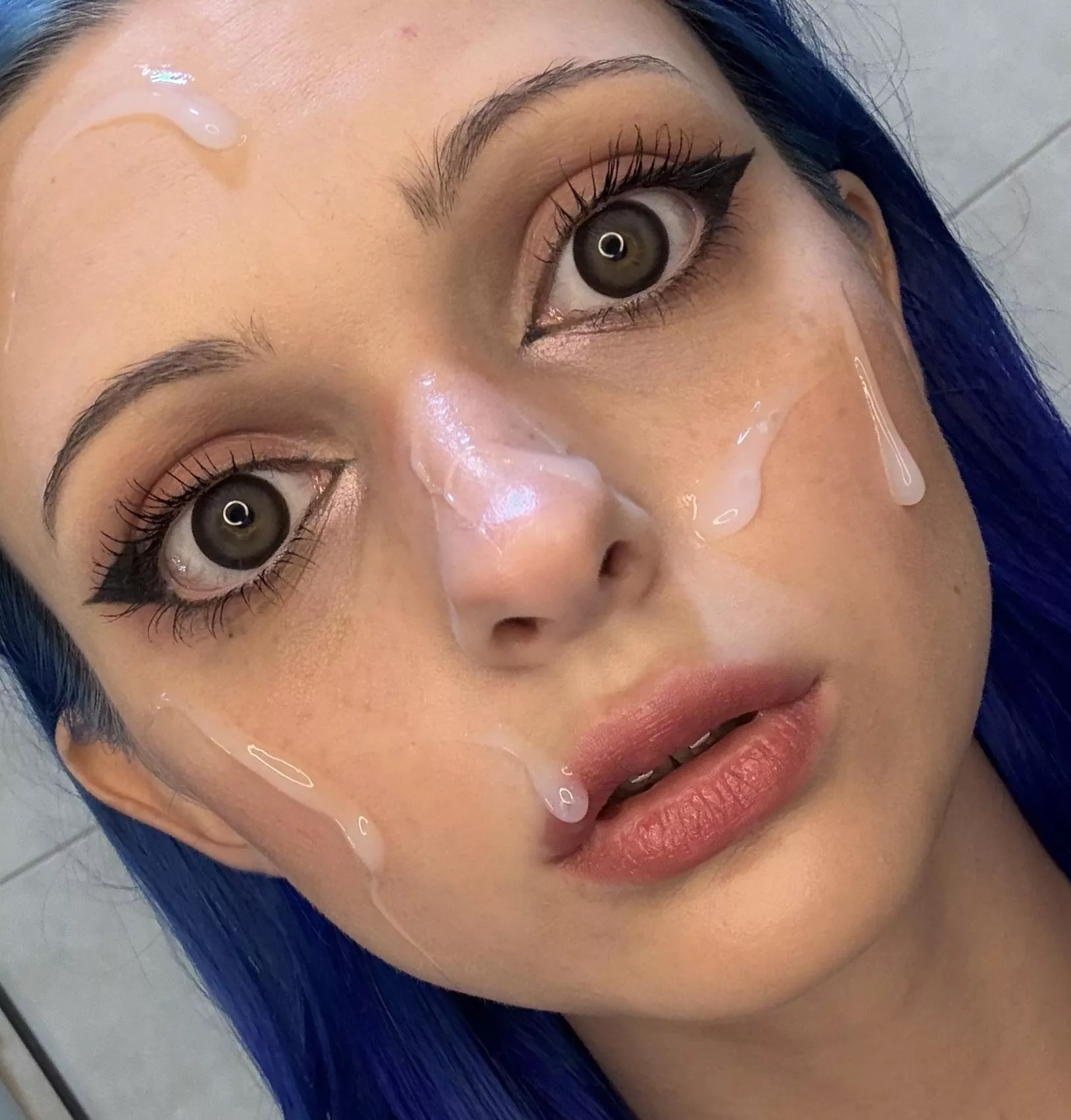 Your big load on my face I'm pleasantly surprised posted by SirenaLoverrr