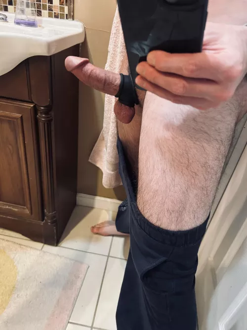 [36] I could use some cummmpany to get me through the work day..  by BareBear845