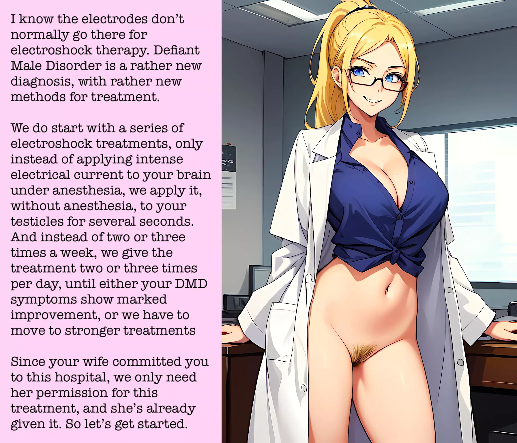 A new kind of shock therapy [AI Image] posted by MasticatrixPenalty