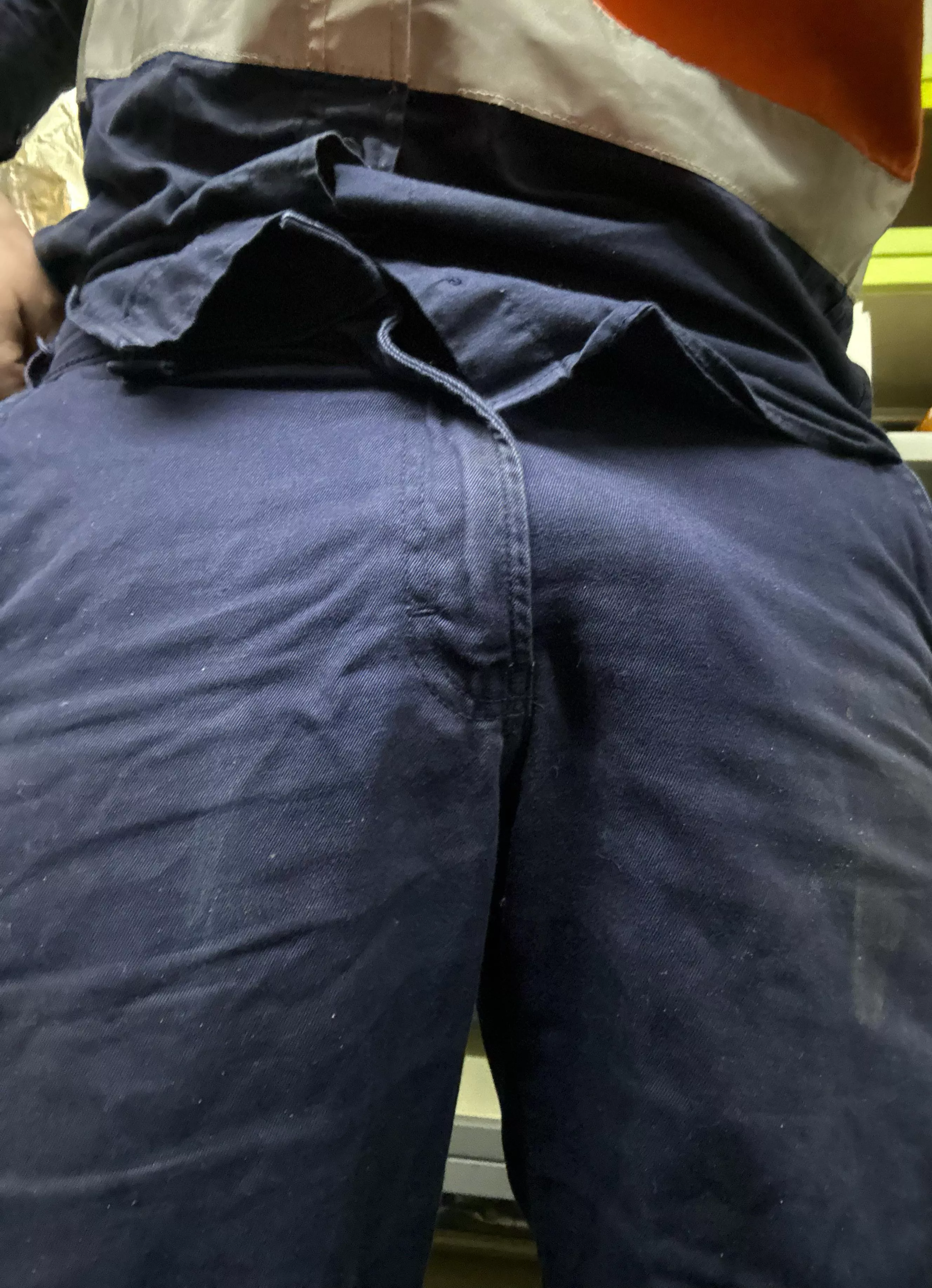 At work, pressing my groin on the bench while working. It has a lot to go (36) posted by Rekthul