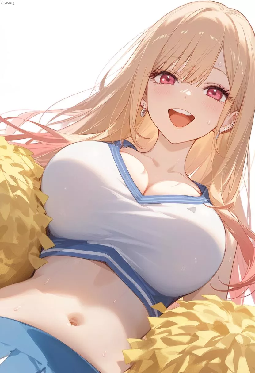 Cheerleader Marin Kitagawa  posted by CheetahSperm18