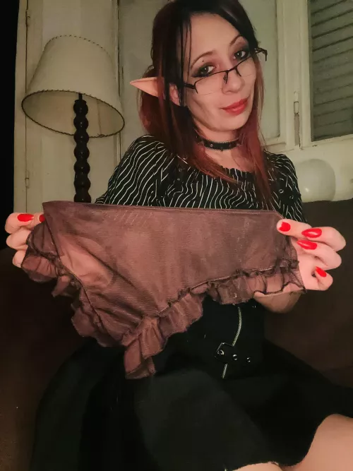 Congratulations, you got very far this month. You won my underwear ... used. by The_Red_fox_road