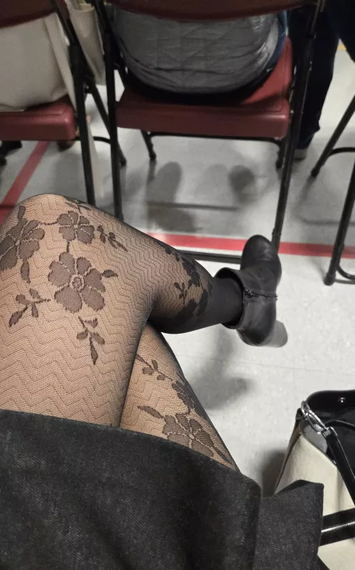 Do you think dad's on the school meeting noticed me by popruzhinka