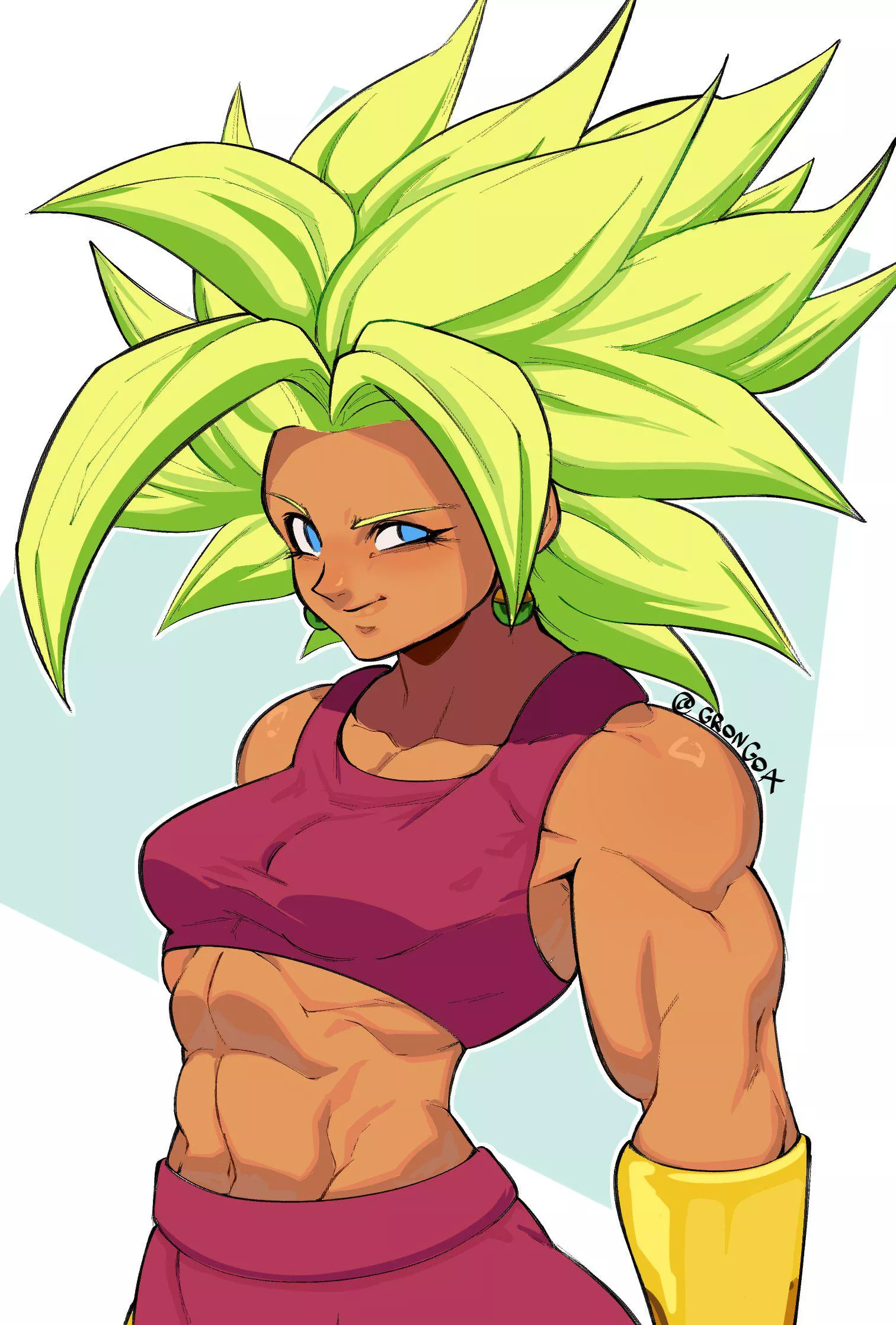 Dragon Ball Kefla [@GrongoA] posted by TheTMoneyMan
