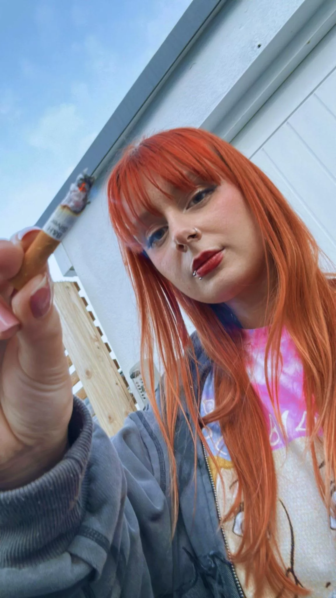 For dinner you’re going to eat my cigarette ash and butts. posted by Princess_Diss