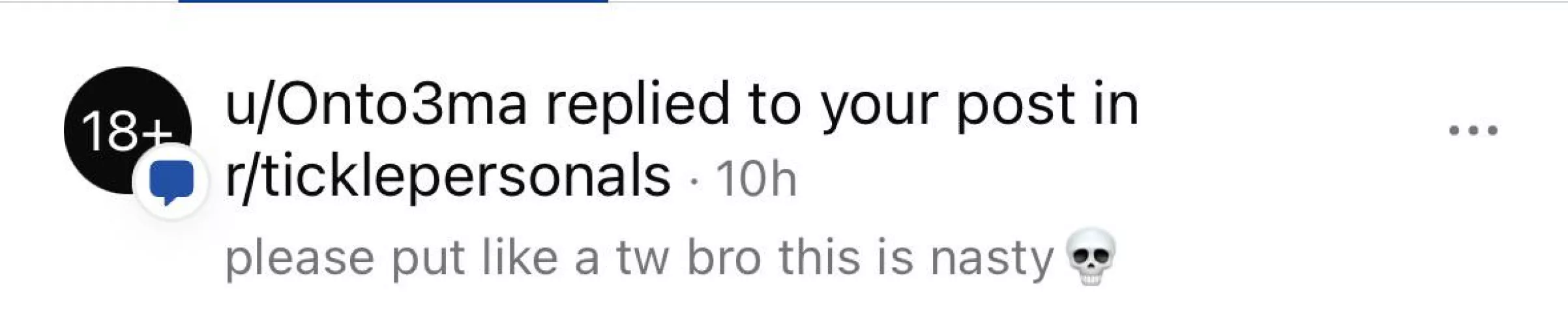 If Men in this group ever wonder why there’s a shortage of women who post here that aren’t OF here’s an example of the straw that broke the camel’s back  by 2ticklishgardeners