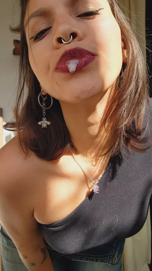 I'll use your mouth to spit  by katehollandvibes