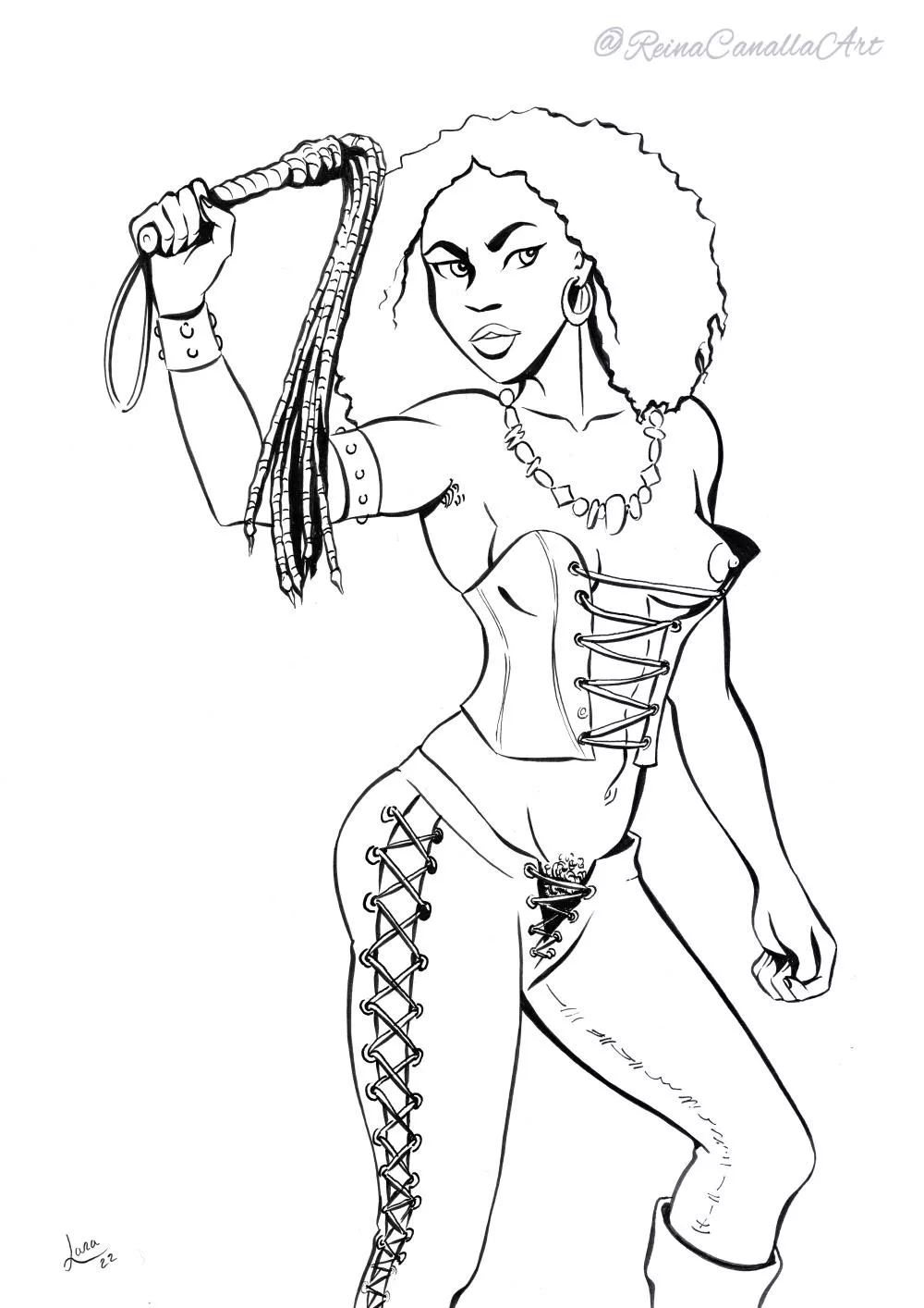 Janah Evolution (ReinaCanallaArt) posted by ReinaCanalla