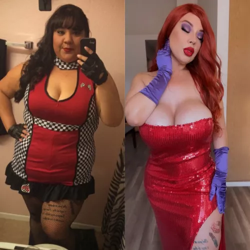 Jessica rabbit was always so sexy to me  by BimboInTraining_