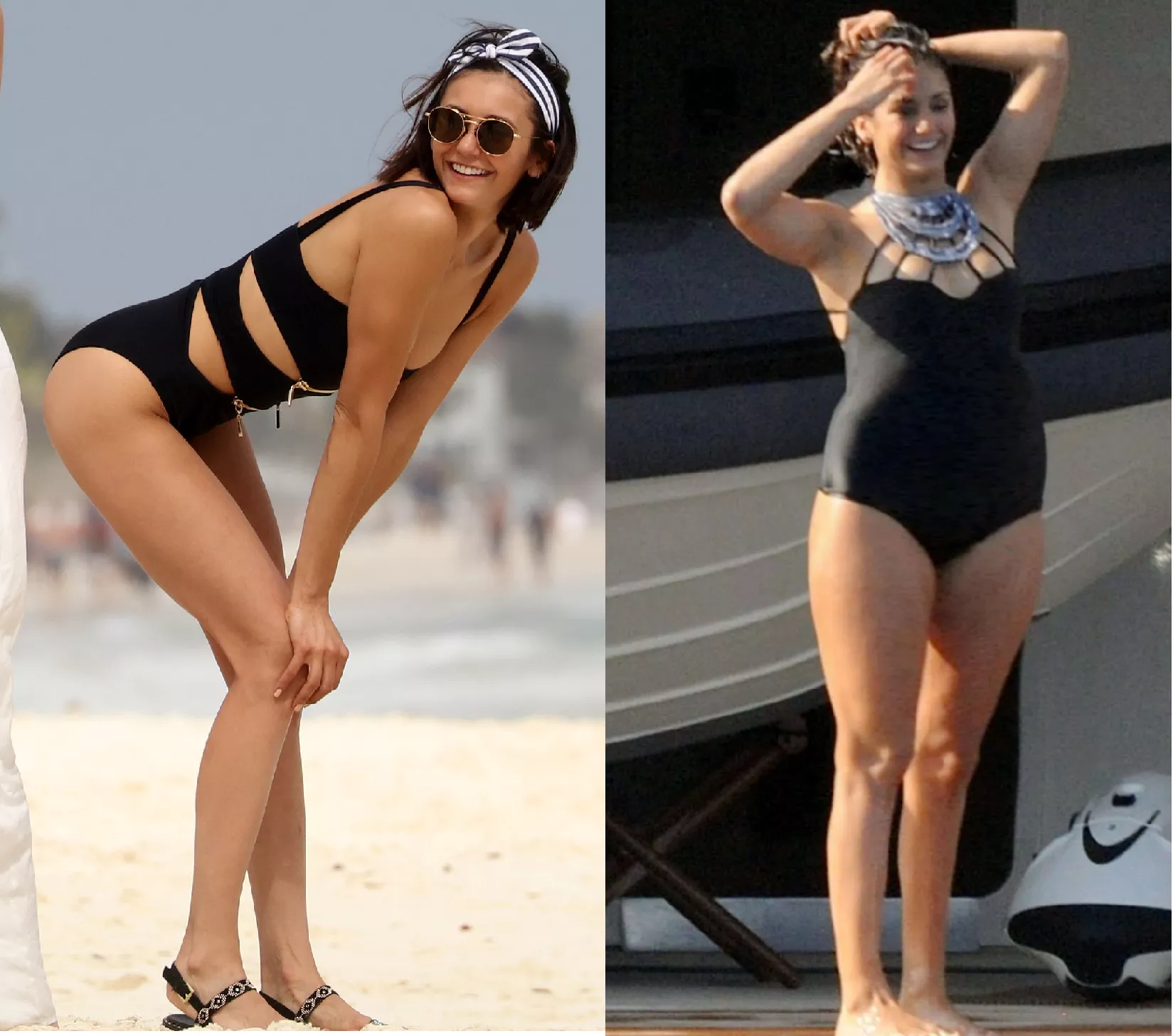 Left or right? Nina accidentally gained a good amount of weight. posted by Apprehensive_Law6209