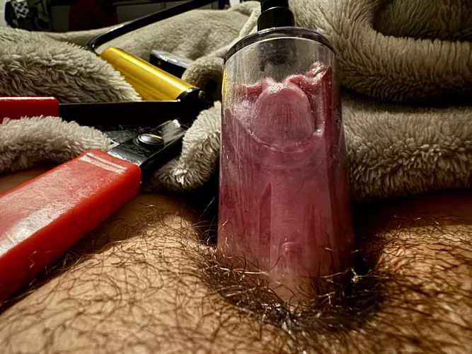 Love feeling my clit grow with every throbbing heart beat.  by fatlips_420