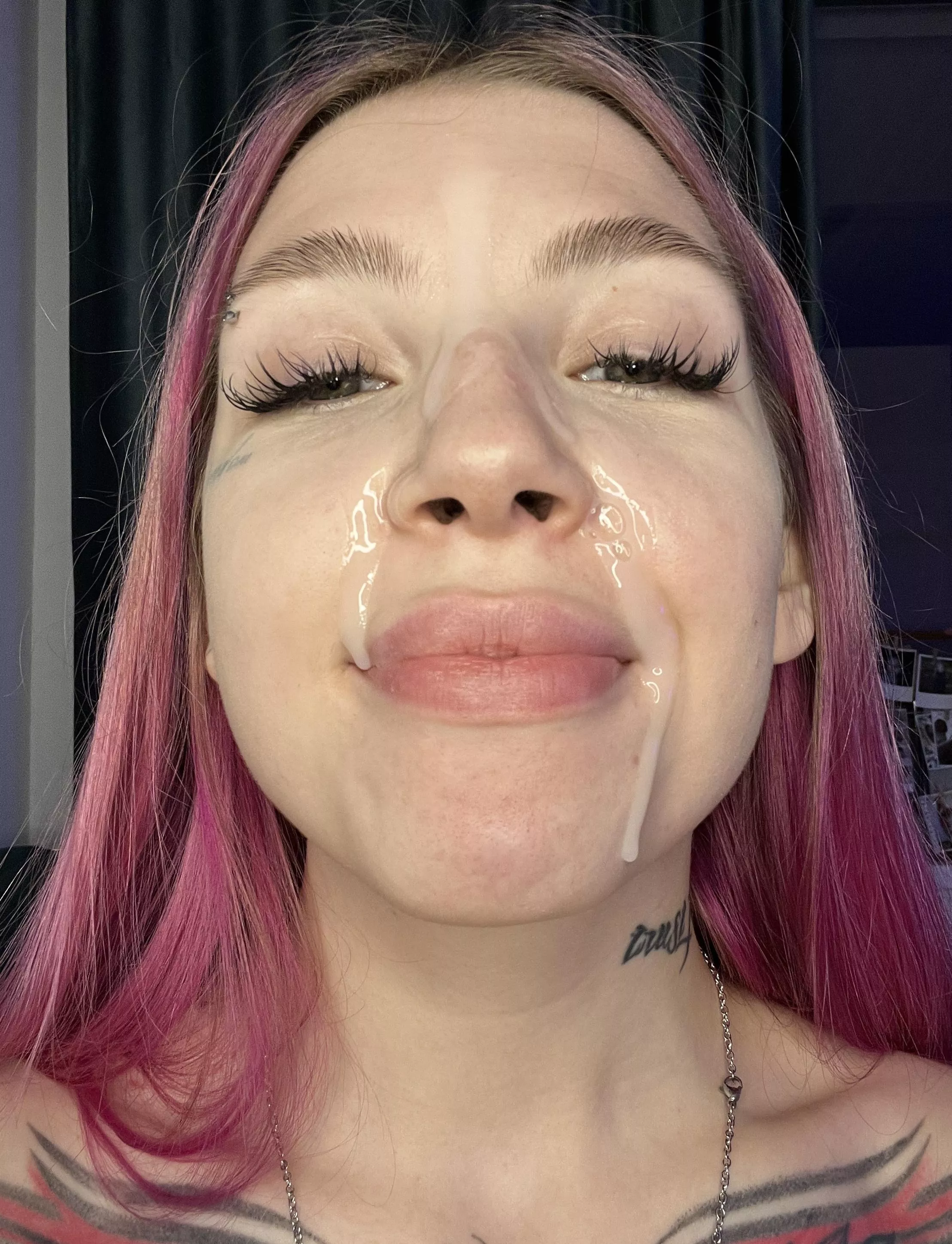 my boyfriend likes to cum on my face posted by StrawberryJoyy