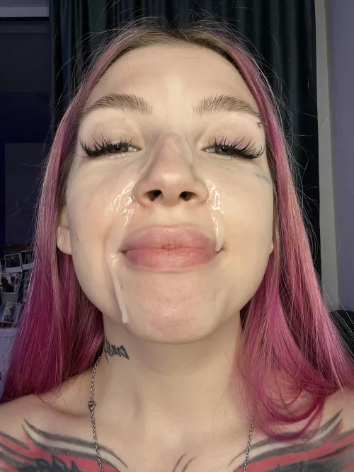 my boyfriend likes to cum on my face by StrawberryJoyy
