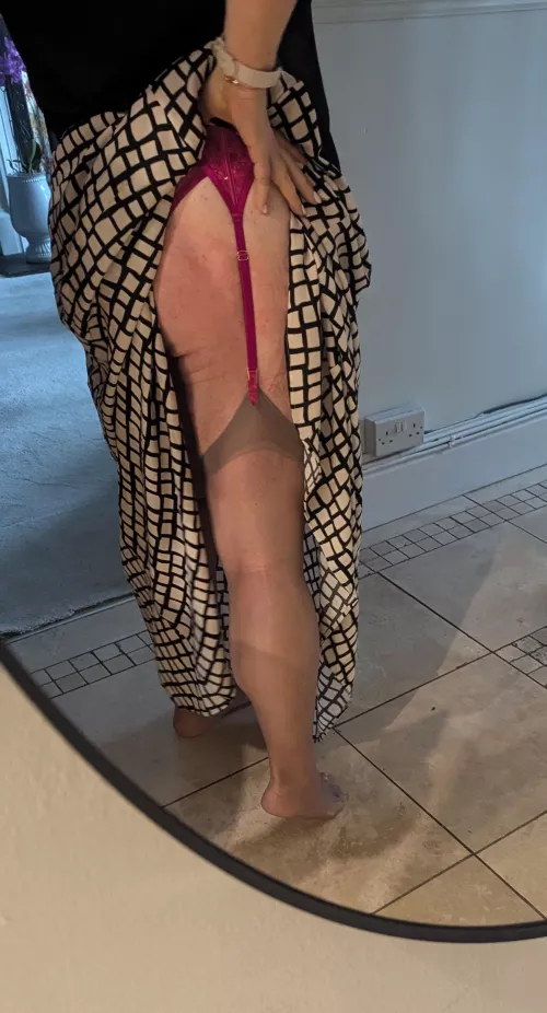 New underwear and a spanked arse too. by KnightShiningUK