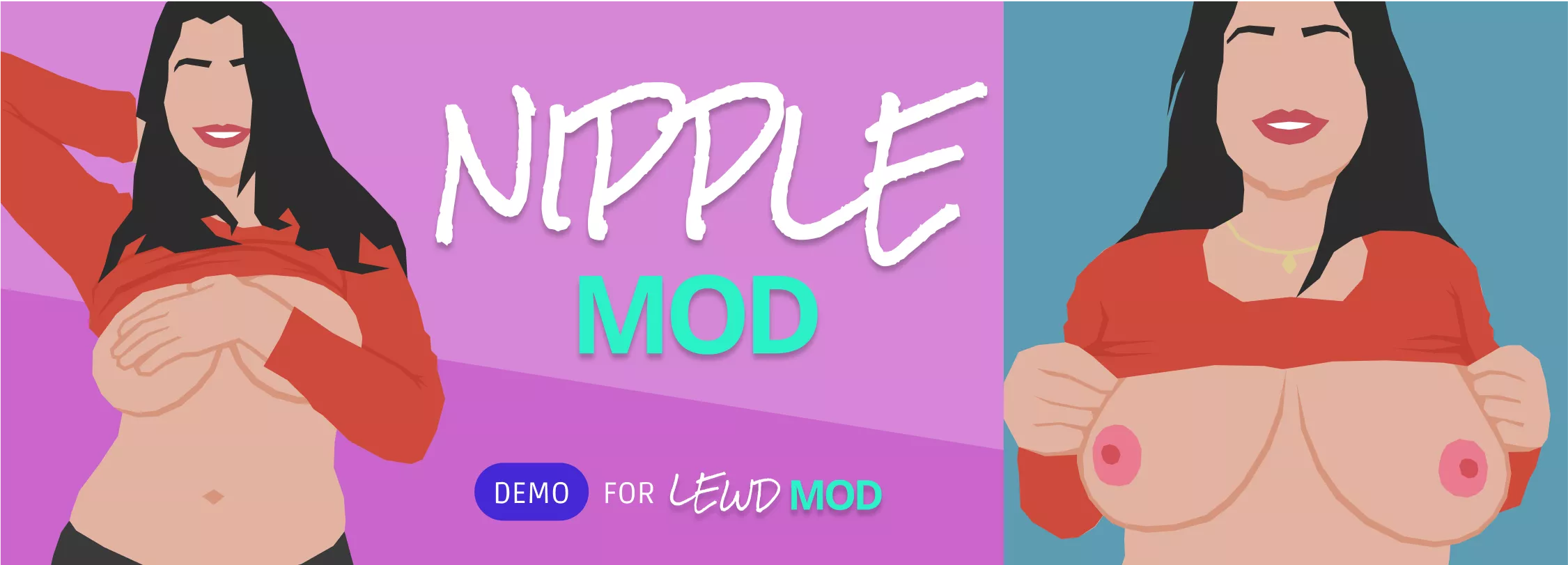 “Nipple Mod” is a browser game where Maddie shows you nudes posted by hhrichards
