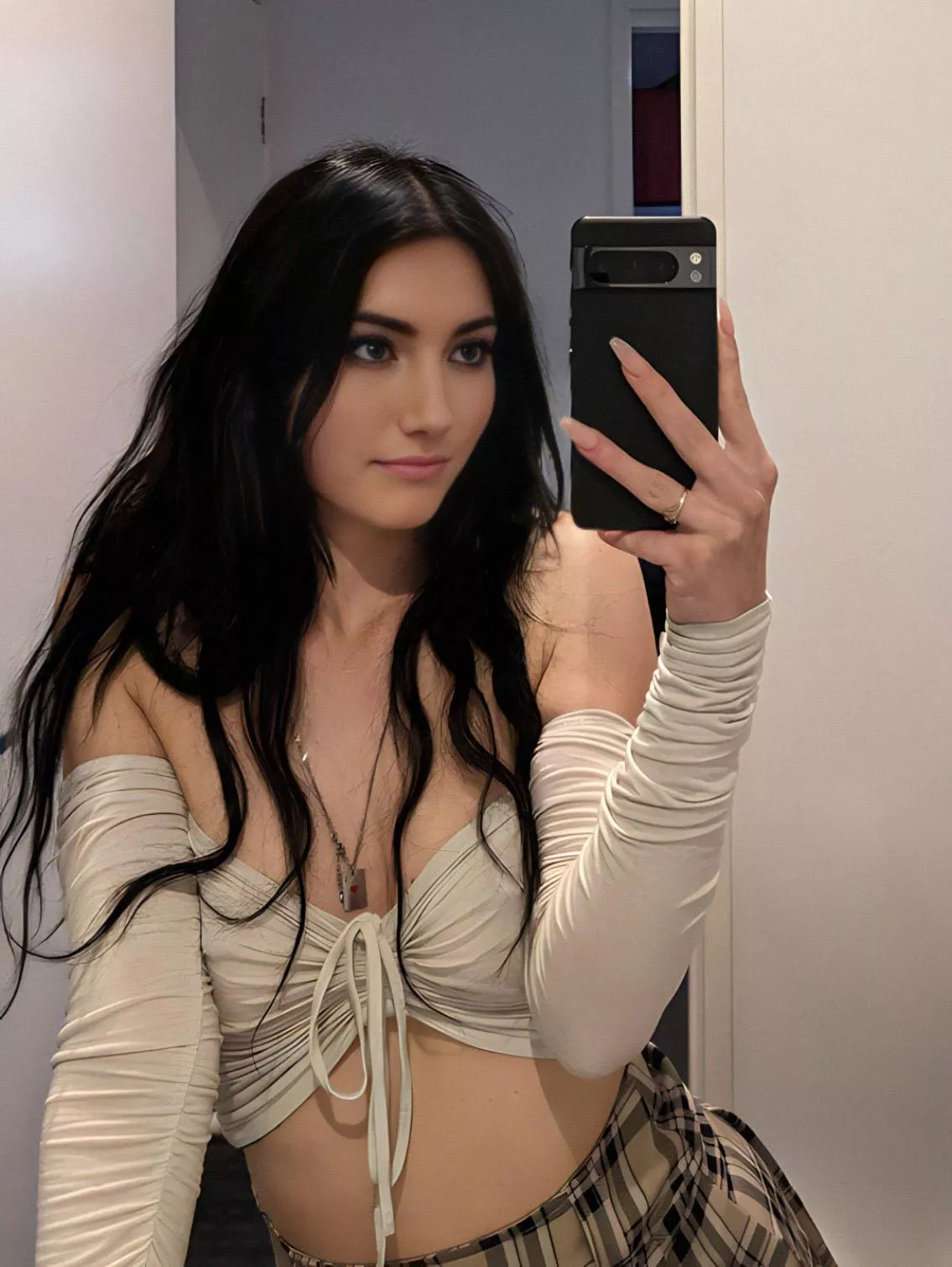 No bra or panties underneath :P posted by KaitlinWildeXO