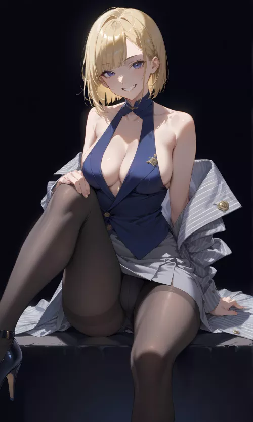 Office Lady  by CheetahSperm18