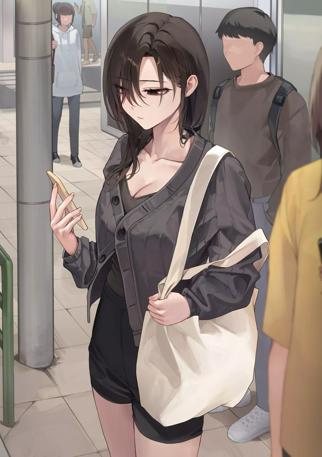 On her Phone  posted by CheetahSperm18