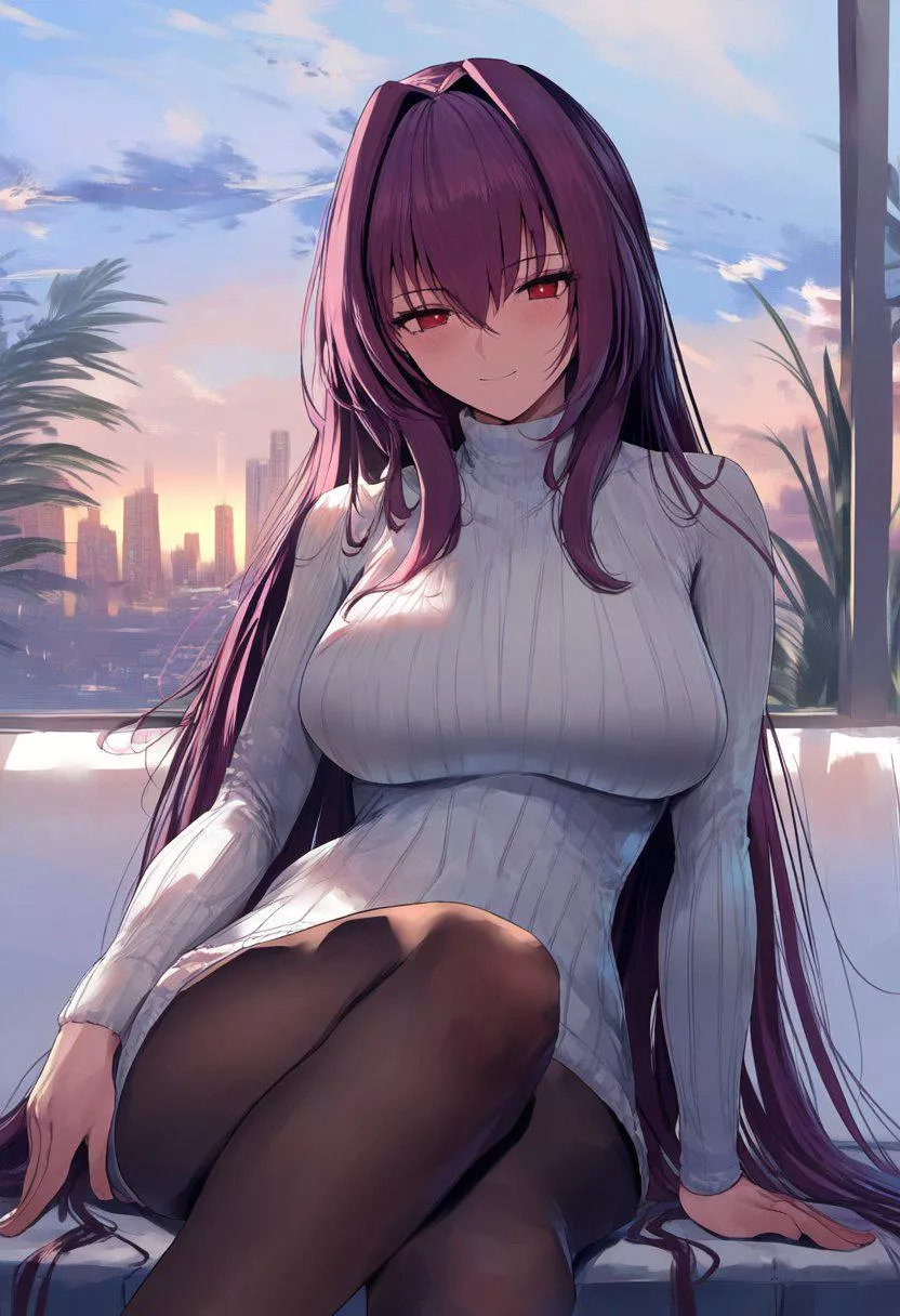 Scathach [Fate/GO] posted by CheetahSperm18