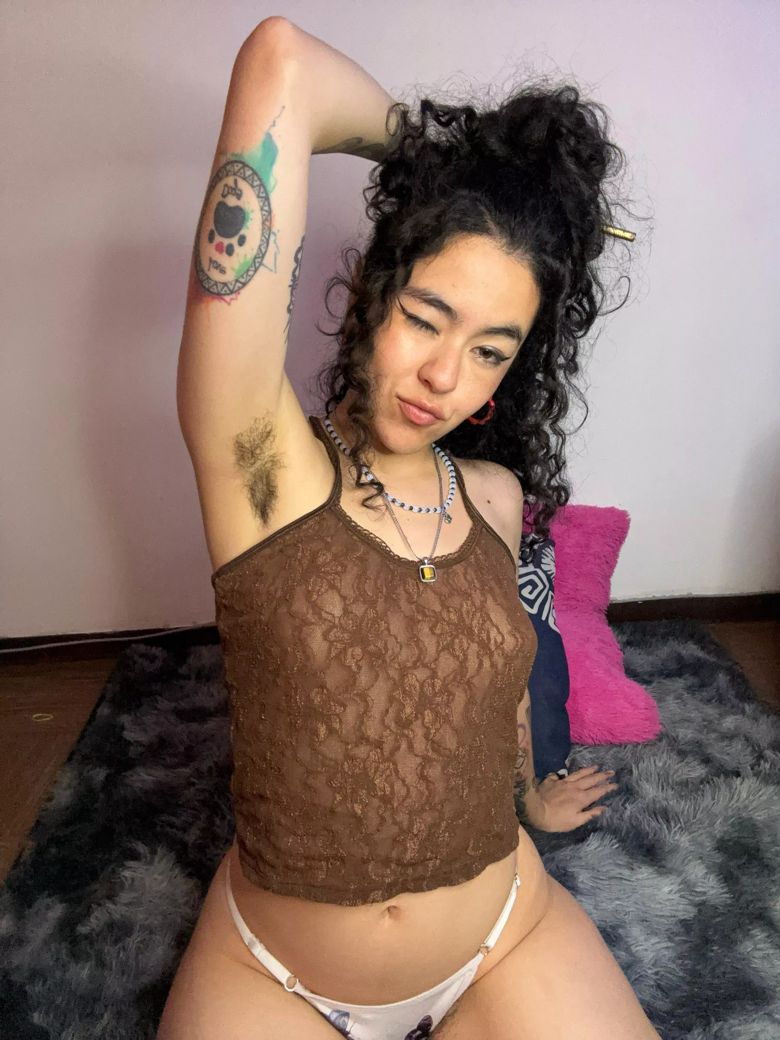 Shaving is pointless, hairy pits are so beautiful posted by Party_Babez