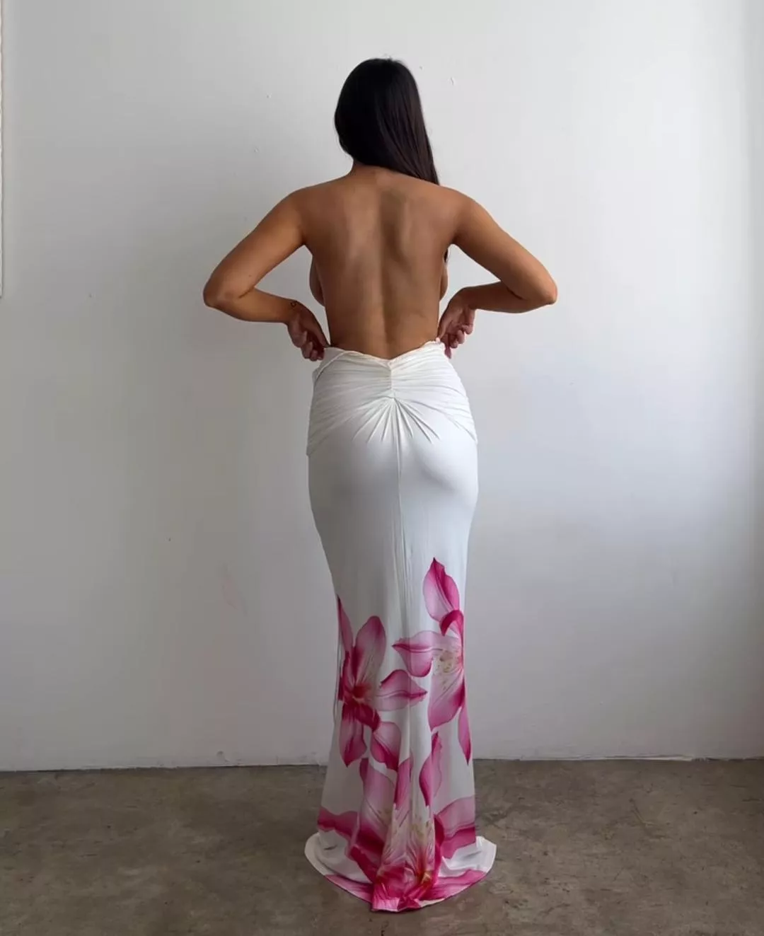 She can't hide them, their sides are visible even from behind posted by DecentRooster36